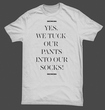 Yes, we tuck Shirt